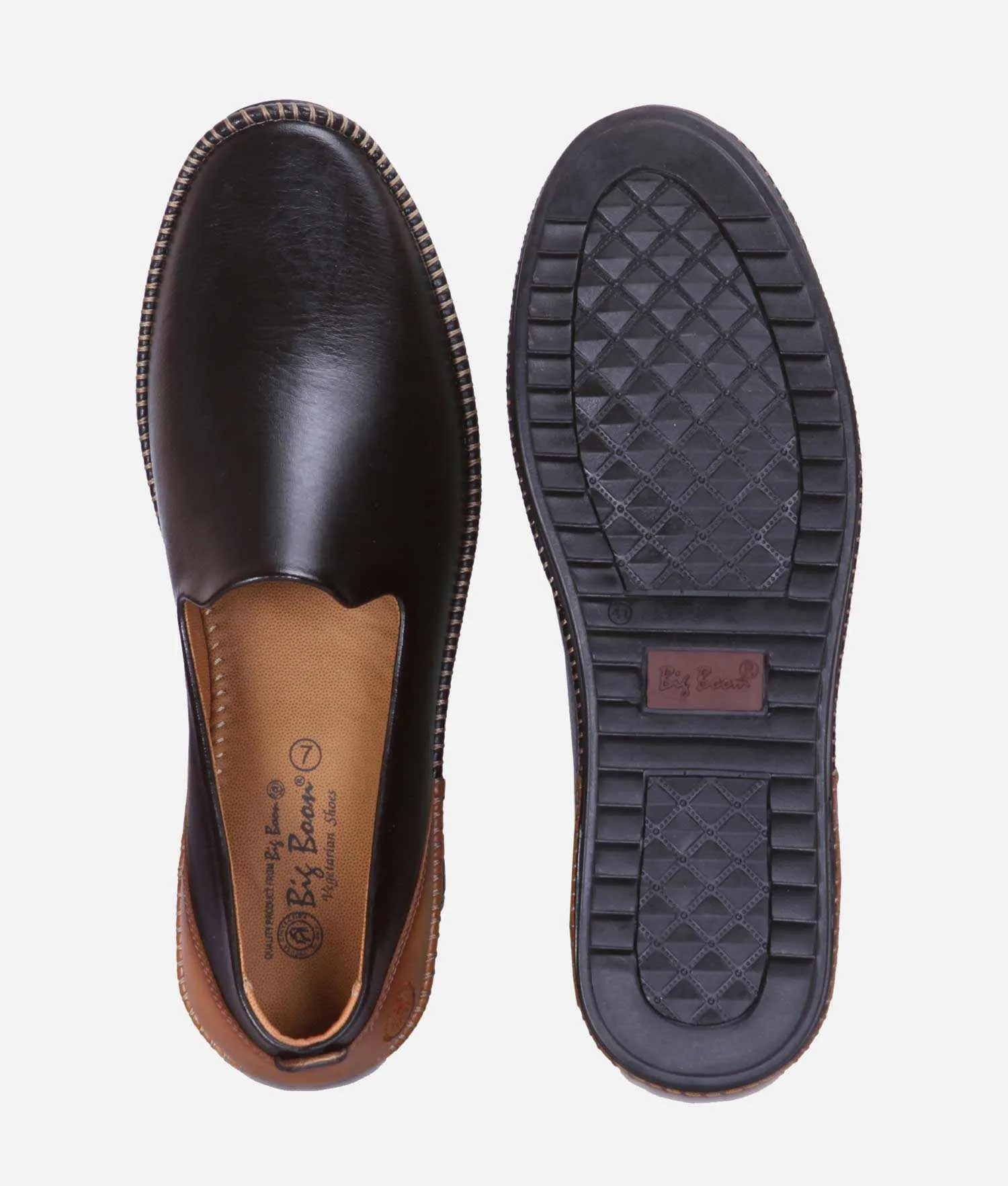 Big Boon Men's Casual Shoes Loafer Unique Slip-on Style